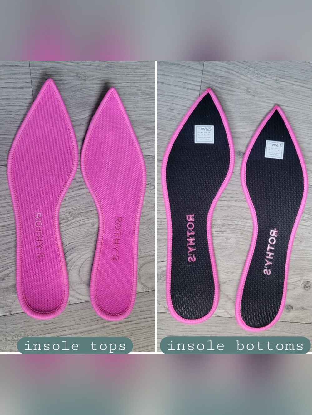 Rothy's The Point Dragon Fruit Hot Pink Flats, Women's US 6.5 EU 36.5 - Picture 12 of 16